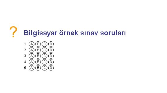 Bilgisayar Dersi Word Excel sınav soruları ve cevapları